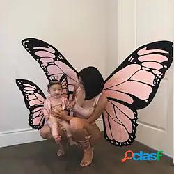 Mamma e io Halloween Accessori Farfalla Stampa Rosa