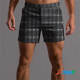 Mens Designer Fashion 3D Print Pocket Shorts Chino Shorts