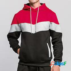 Per uomo Felpa con cappuccio Felpa con cappuccio pullover