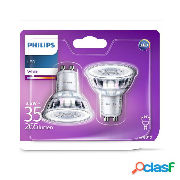 Philips MASTER LEDspot Classic GU10 PAR16 3.5W 265lm 36D -