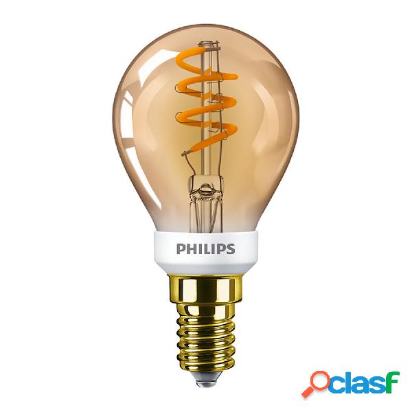 Philips Master Value LEDluster E14 Sferica Filamento Chiara