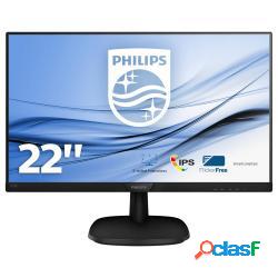 Philips monitor 223v7qdsb/00 21.5" lcd full hd ips 1920x1080