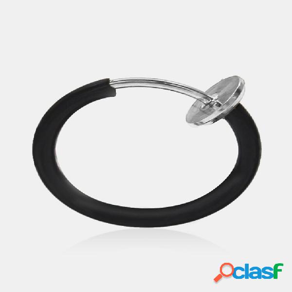 Punk Orecchio Clip Simple Nose Rings Lip Chiodo Gioielli