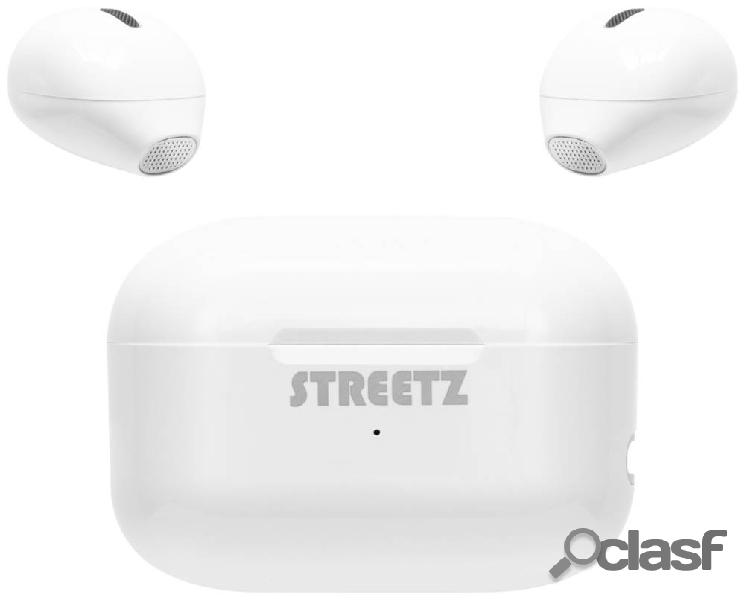 STREETZ TWS-114 Cuffie In Ear Bluetooth Stereo Bianco