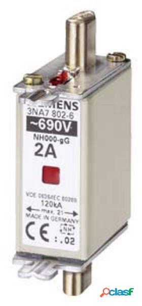 Siemens 3NA78056 Inserto fusibile Misura fusibile = 0 16 A