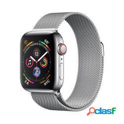 Smartwatch apple serie 4 gps + cellular cassa 40mm acciaio
