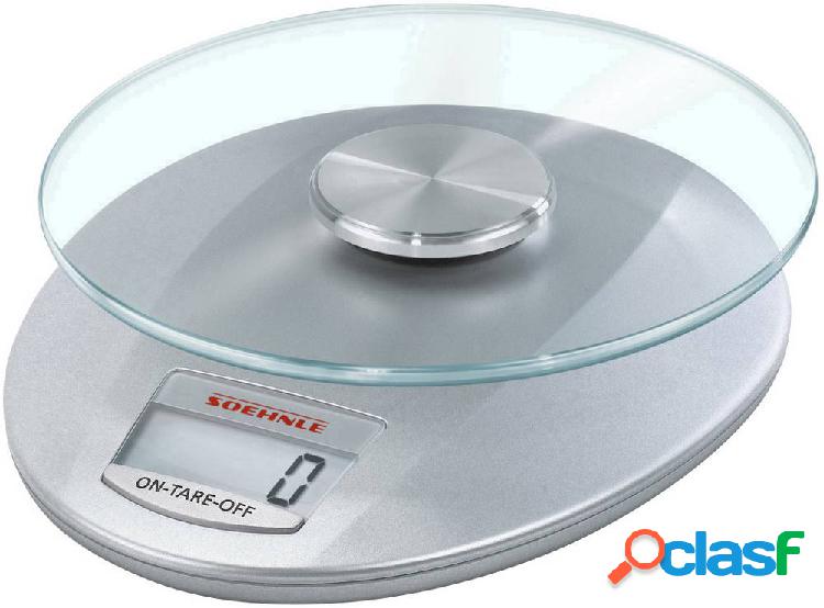 Soehnle KWD Roma silver Bilancia da cucina digitale digitale