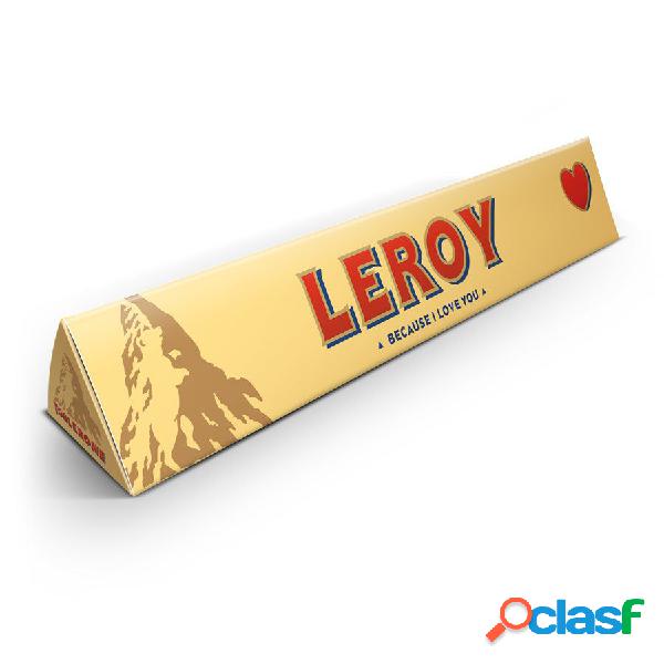 Toblerone con nome e foto - Amore - 360 grammi