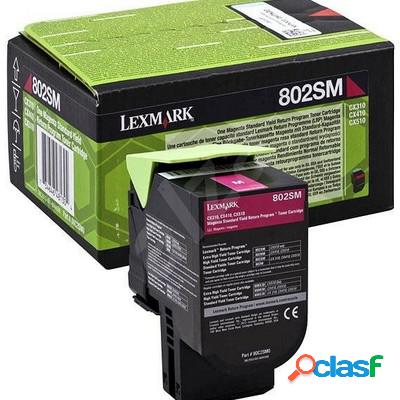 Toner Lexmark 80C2SM0 originale MAGENTA