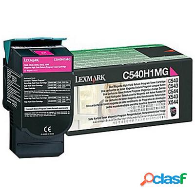 Toner Lexmark C540H1MG originale MAGENTA