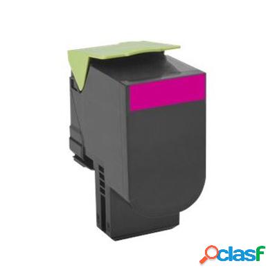 Toner compatibile Lexmark 80C2SM0 MAGENTA