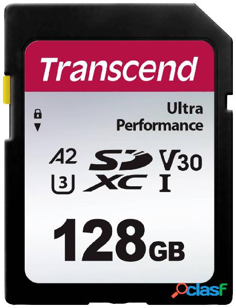 Transcend TS64GSDC340S Scheda SDXC 128 GB A1 Application