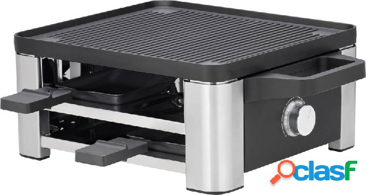 WMF LONO Raclette für 4 Raclette Nero, Argento