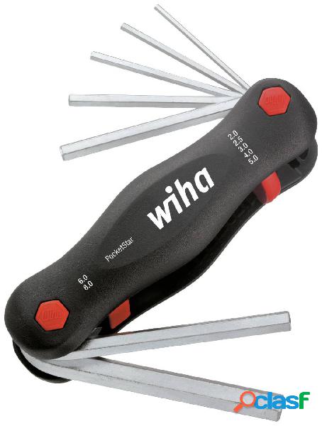 Wiha Multitool PocketStar® Sechskant 7-tlg. 23040