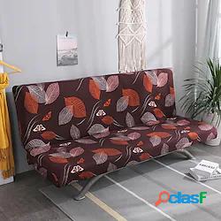 futon senza braccia fodera pieghevole divano copertura