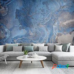 murale fantascienza figura in marmo blu adatto per soggiorno