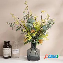 piante artificiali bouquet di fiori da sposa in plastica