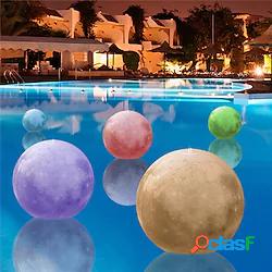 solare galleggiante luci della piscina palla di luna luci