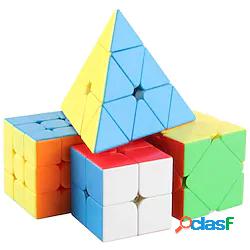 speed cube set 4 pezzi magic cube iq cube 222 333