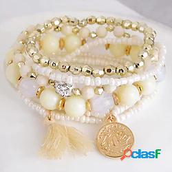 stile coreano moda splendida bellezza testa moneta pendente