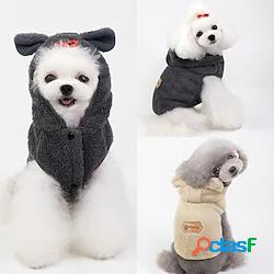 vestiti casuali per cani vestiti autunnali e invernali