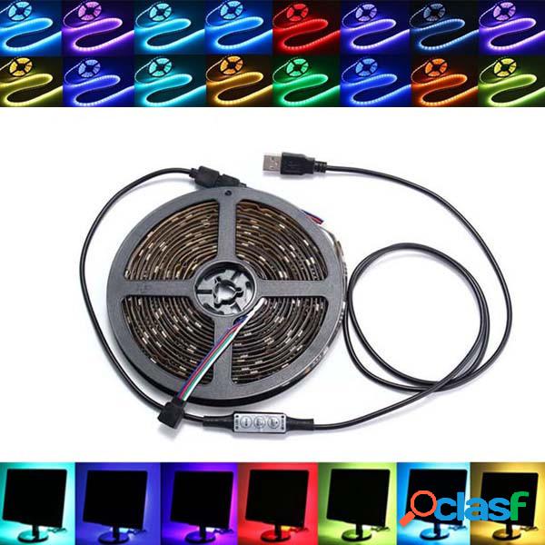 0,5 / 1/2/3/4 / 5M USB RGB SMD5050 non impermeabile LED