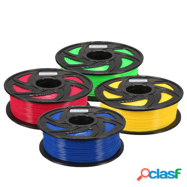 1.75mm 1KG PLA Filament rosso / blu / verde / giallo