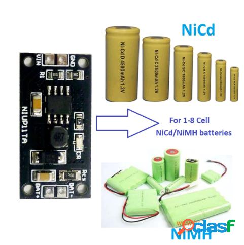 1-8 Cell 1.2V 2.4V 3.6V 4.8V 6V 7.2V 8.4V 9.6V NiMH NiCd