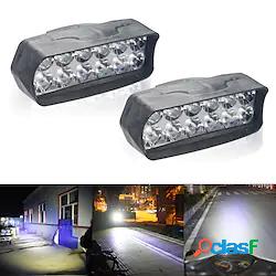1 pz moto fendinebbia led / fari lampadine 18 w 12 led per