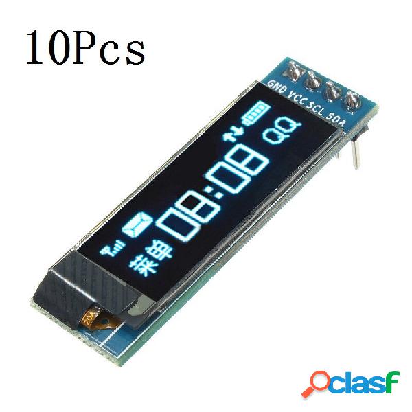 10 pezzi Geekcreit® 0.91 Pollici 128x32 IIC I2C Blue OLED