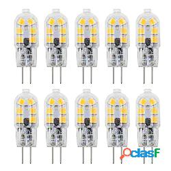10 pz 3 w bi-pin led lampadine g4 t12 200-300lm perline smd