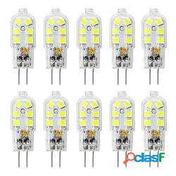 10 pz 3 w bi-pin led lampadine g4 t12 led 200-300lm perline