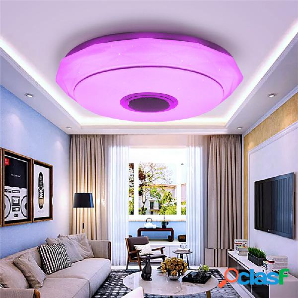 100W Smart LED Plafoniera lampada RGB Bluetooth Altoparlante