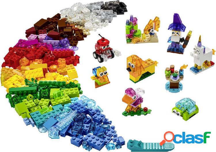 11013 LEGO® CLASSIC Kit creativo con pietre trasparenti