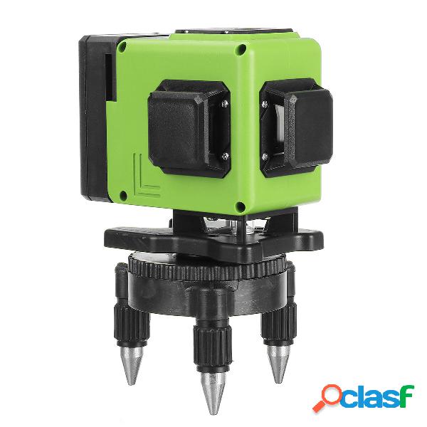 12-Line Mini Laser Level Green Light Wall e Floor Dual