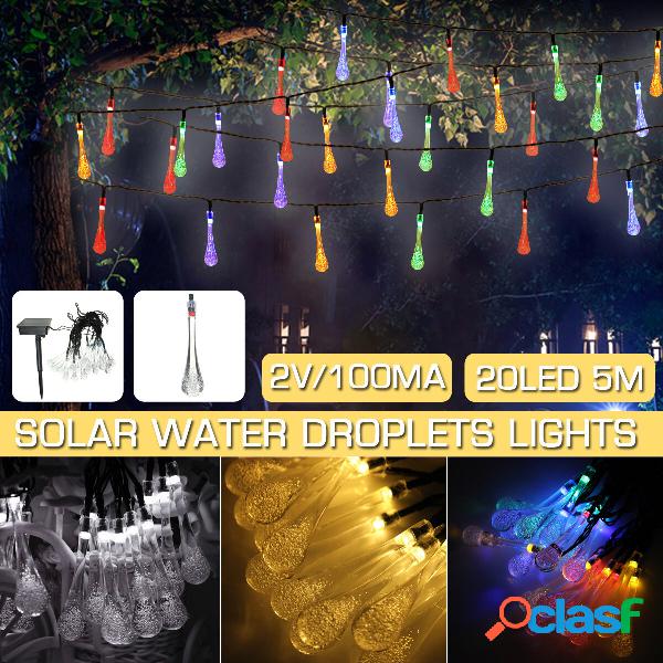 16.4FT 5M 20LED solare String Light per esterni due