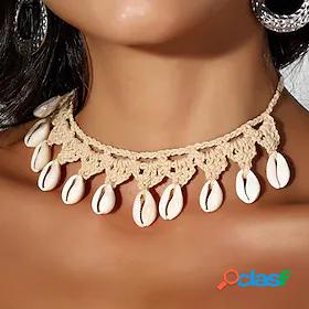 1pc Choker Necklace Necklace Womens Gift Beach Pear Cut Cord