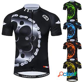 21Grams Mens Cycling Jersey Short Sleeve Graphic Gear Bike