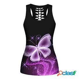 21Grams Womens Yoga Top Fashion Black Yoga Gym Workout