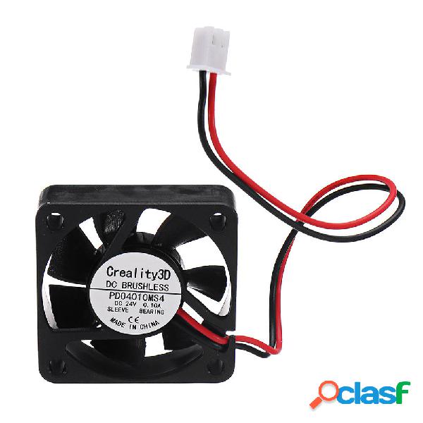 3pcs Creality 3D® 40 * 40 * 10mm 24V DC ad alta velocità