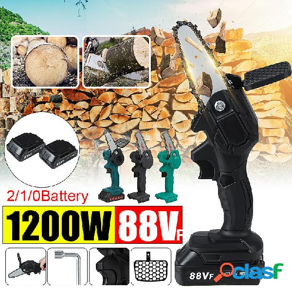 4 Inches Mini Cordless Electric Chainsaw Powered Wood Cutter