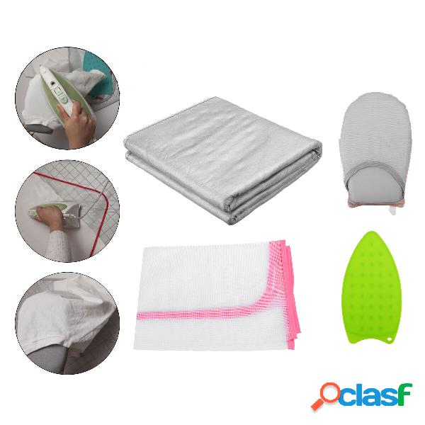 4PCS Tovaglia da stiro portatile per uso domestico Tappetino