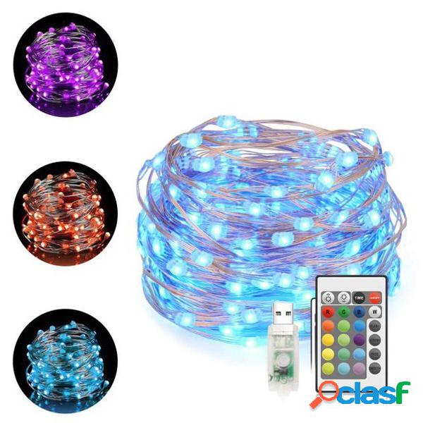 5 / 10M LED Luci natalizie a forma di fata Luci natalizie