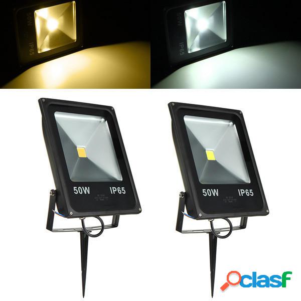 50w ip65 impermeabile bianco / bianco caldo LED lampada di