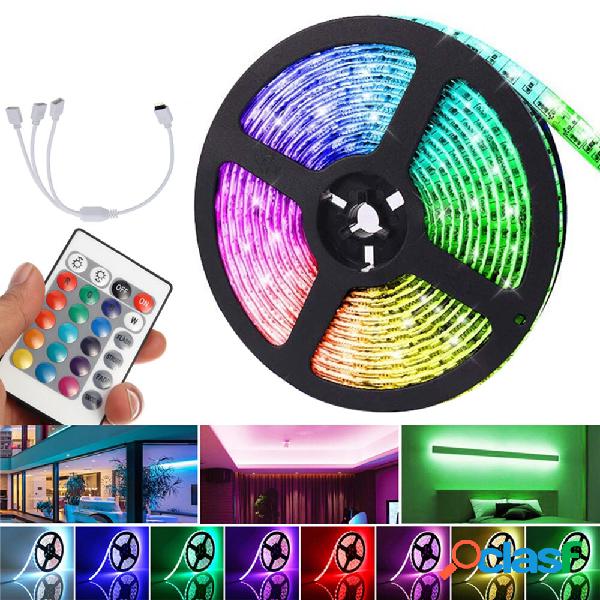 5M DC12V LED Strip Light 5050 RGB Corda flessibile che