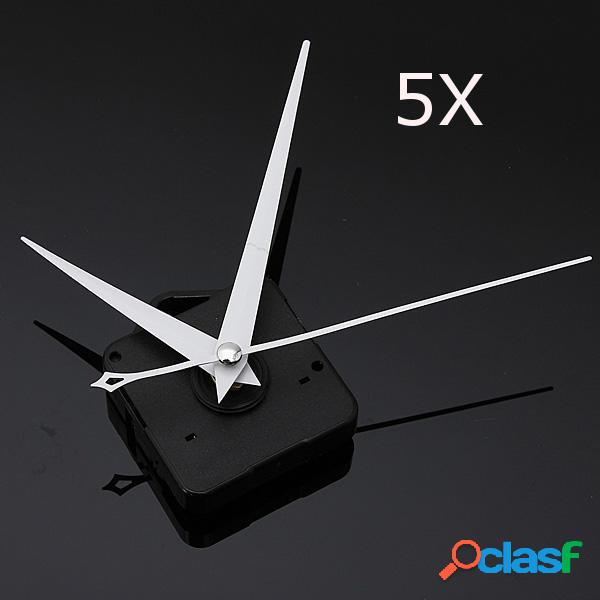 5Pz Orologio da Parete di Movimento Meccanico DIY Lancette a