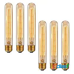 6 pz 4 pz dimmerabile retro edison lampadina e27 220 v 40 w