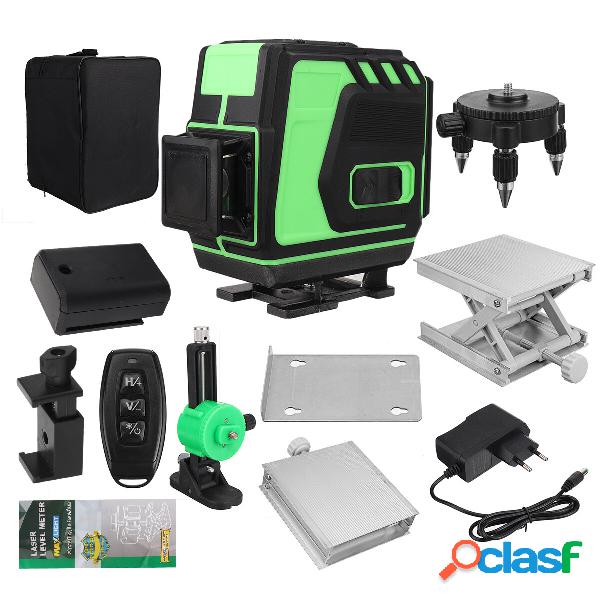 8/12 Line Green Laser Misuratore di livello 360°