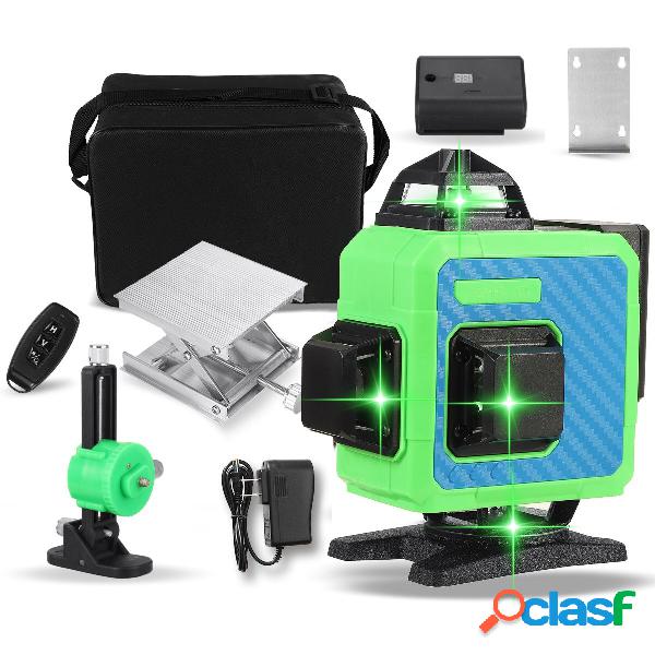 8/12/16 Linea 4D Verde Laser Livello 360° Strumento di