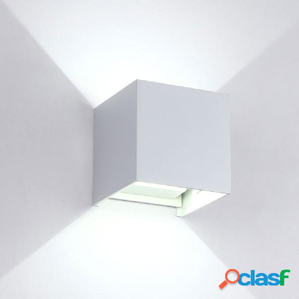 APPLIQUE LED CUBO LAMPADA DA PARETE 12W 1500LM LUCE